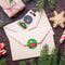 Merry Christmas Round Sticker Labels 500pcs 3