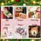 Merry Christmas Tree Sticker Roll 500pcs 10