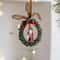 Retro 3D Christmas Tree Bell Resin Ornament 4