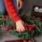 Artificial Red Berry Stems For Christmas Crafts 5