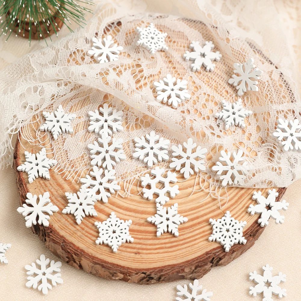 Mini Snowflake Christmas Decorations Set 50pcs 1