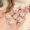 Mini Snowflake Christmas Decorations Set 50pcs 5