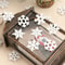 Mini Snowflake Christmas Decorations Set 50pcs 6