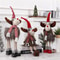 Large Standing Lighted Christmas Reindeer Figurine 1