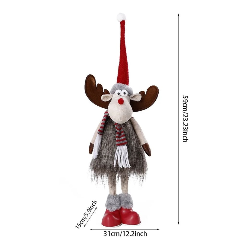 Large Standing Lighted Christmas Reindeer Figurine 10