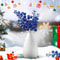 Glitter Snow Covered Berry Stems Christmas Decor Set 5pcs 2