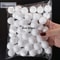 Mini White Styrofoam Craft Balls 14cm 7