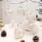 Transparent Christmas Ball Ornaments Set White Champagne Green 4