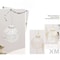 Transparent Christmas Ball Ornaments Set White Champagne Green 5