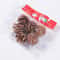 Mini Pinecone Christmas Tree Ornaments Set 6pcs 8