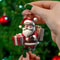 Acrylic Santa Bicycle Christmas Tree Ornament 9