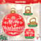 Giant Inflatable Christmas Ball Decoration 60cm Outdoor Holiday Decor 3