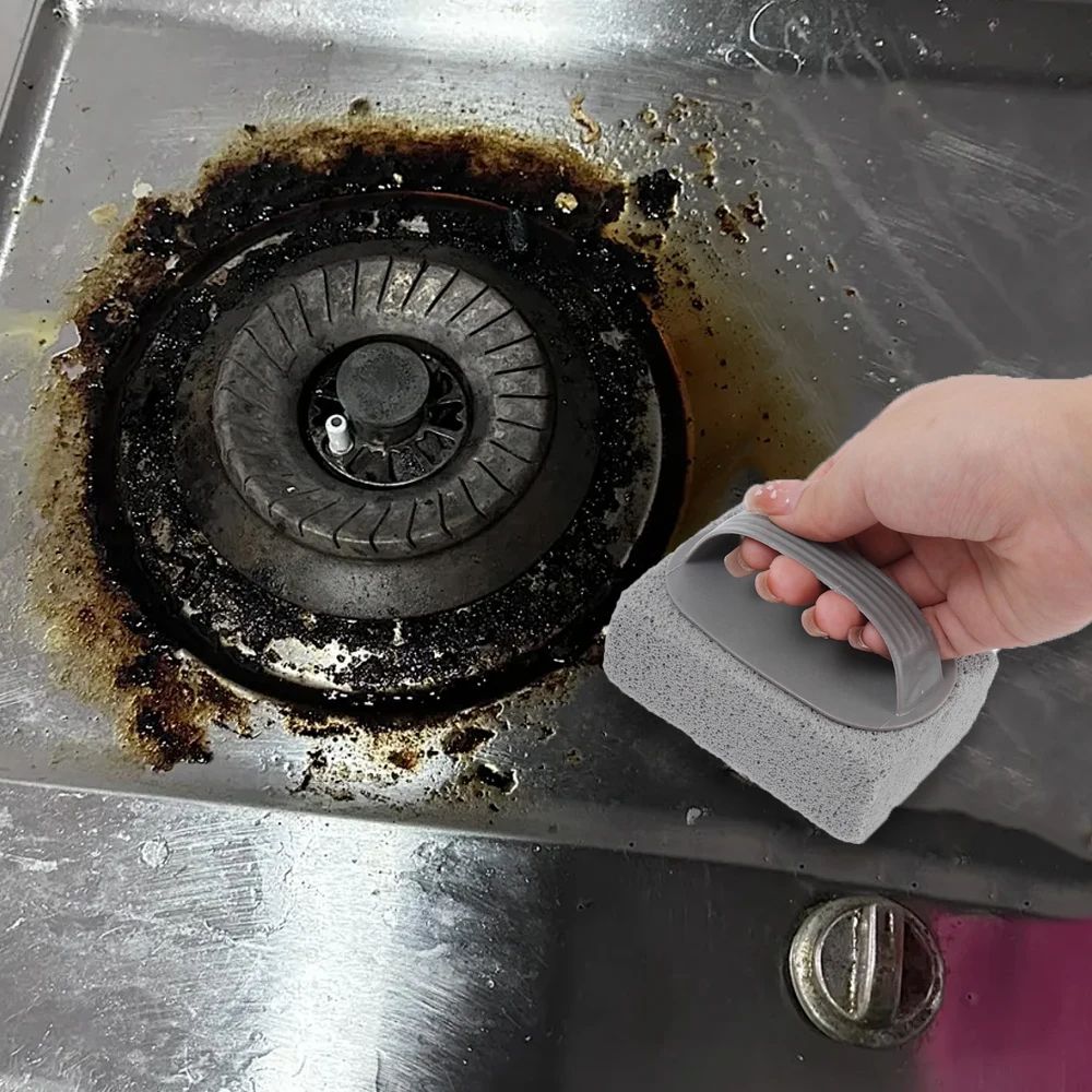 Multi Function Pumice Stone Cleaning Brush Rust And Limescale Remover 8