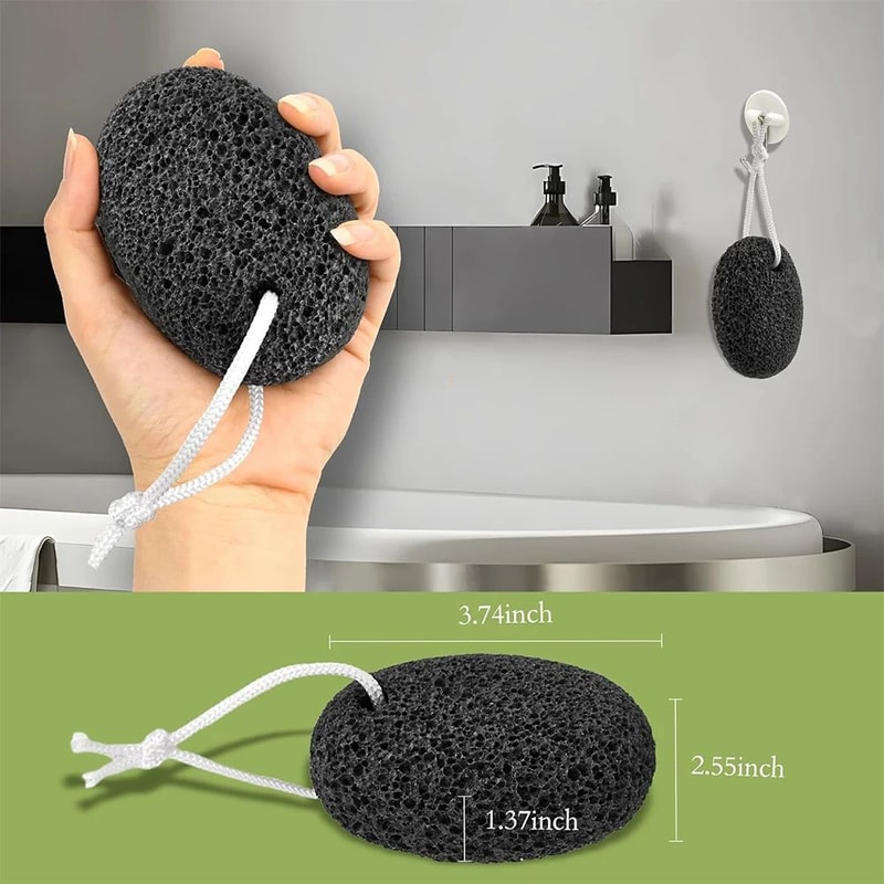 Natural Lava Pumice Stone Callus Remover Foot Scrubber 5