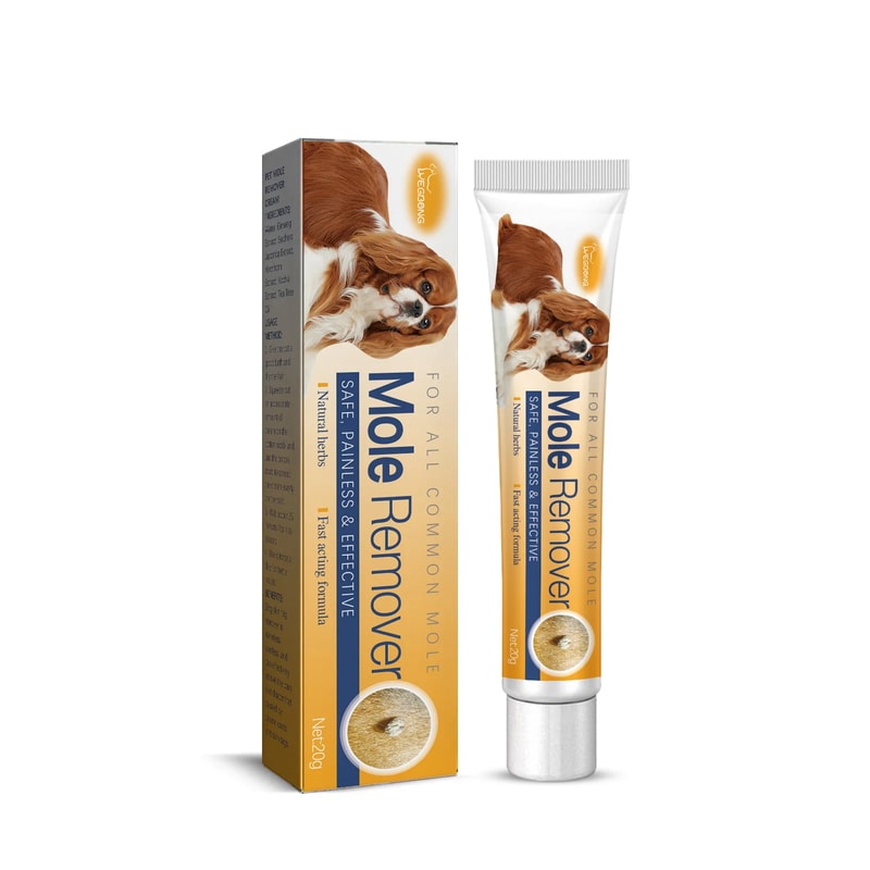 Dog Wart Remover Cream for Moles, Skin Tags & Papillomas - Safe, Painless Treatment for Pets
