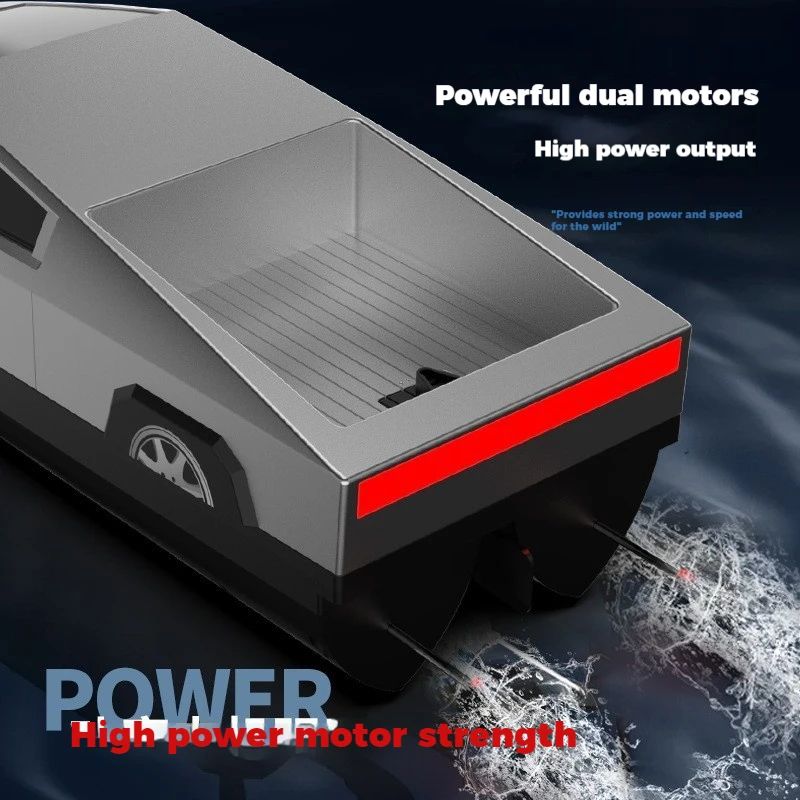 Cyberpunk High Speed RC Racing Boat With Dual Motor And Waterproof Remote 2