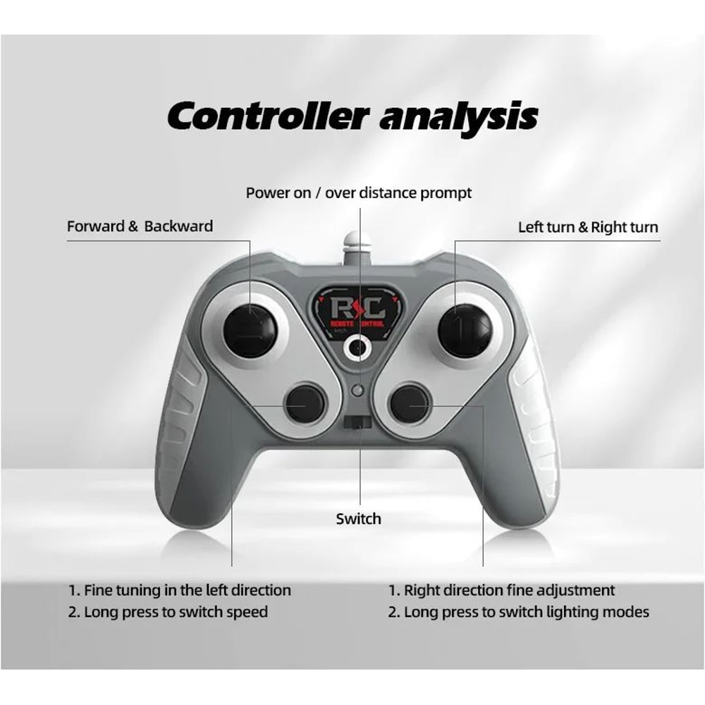 Cyberpunk High Speed RC Racing Boat With Dual Motor And Waterproof Remote 7