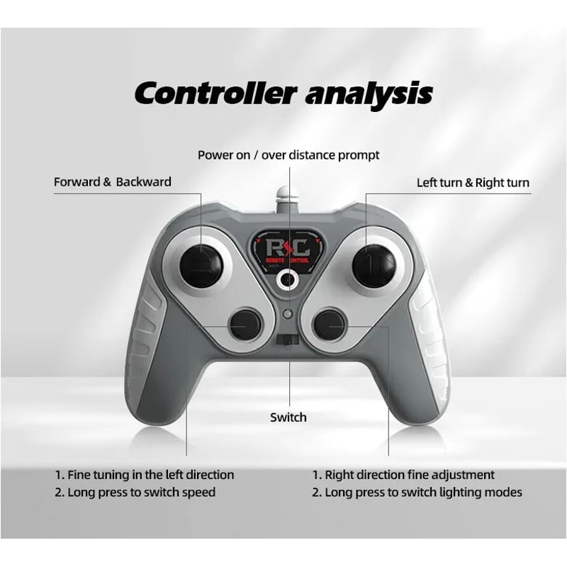 Cyberpunk High Speed RC Racing Boat With Dual Motor And Waterproof Remote 7