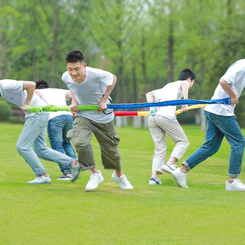 Elastic Team Building Stretch Band Game For Group Activities 2