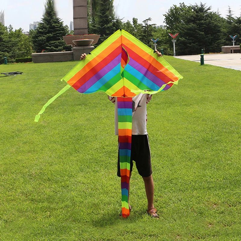 Large Delta Kite With 5m Tail Easy To Fly Outdoor Kite For Kids And Adults 7
