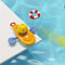 Little Yellow Duck Kayak Bath Toy For Pool And Bathroom Play 1