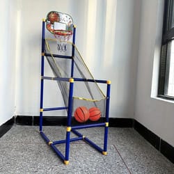 arcade basketball shooting game set for kids indoor and outdoor play
