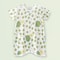 Baby Summer Ice Silk Sleep Suit With Anti Kick Design 9