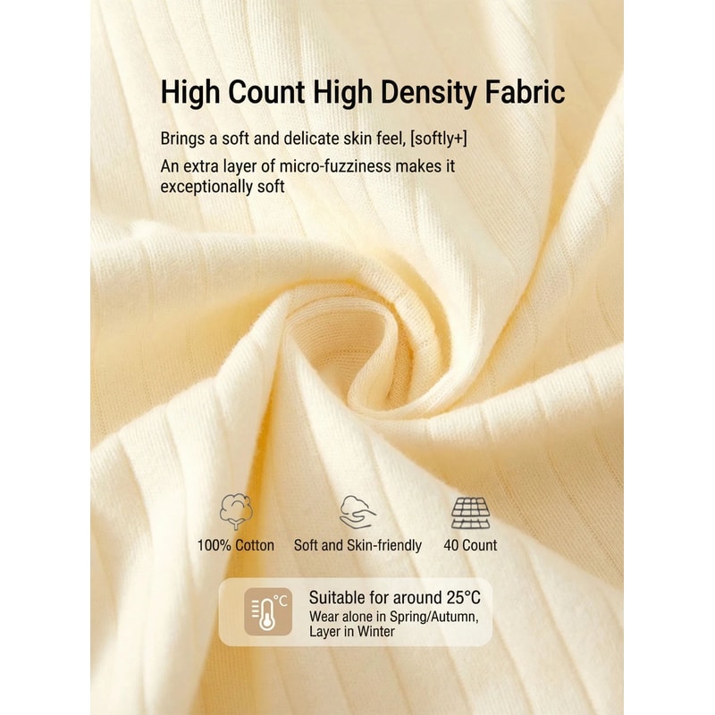 Somenie Cotton Knitted Baby Jumpsuit Long Sleeve Infant Romper 4