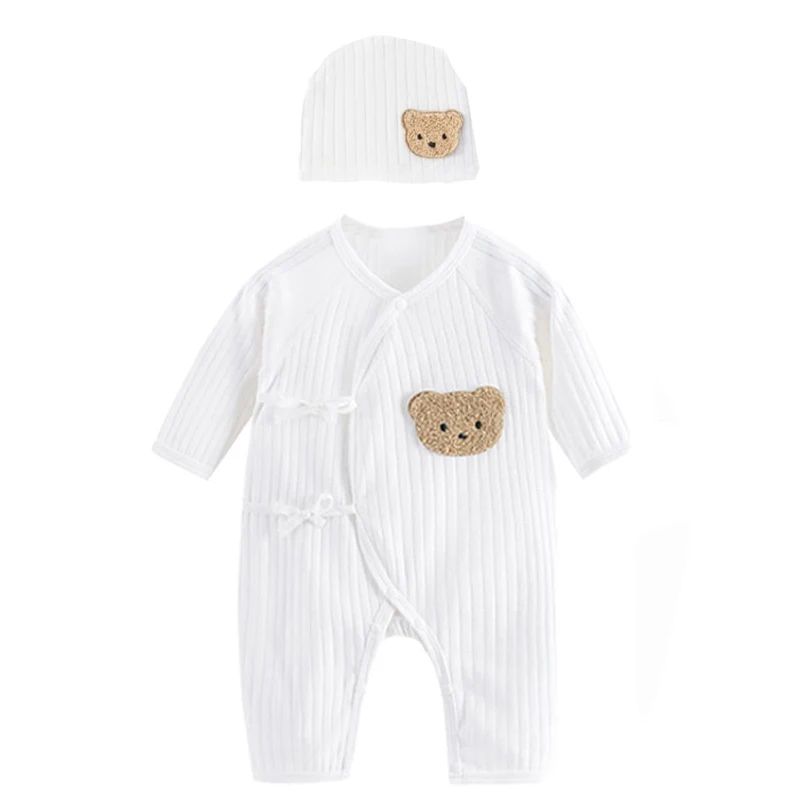 Somenie Cotton Knitted Baby Jumpsuit Long Sleeve Infant Romper 21