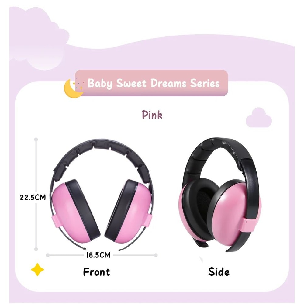 Baby Noise Reduction Earmuffs For Infants And Toddlers Hearing Protection 6