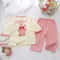 Baby Cotton Cartoon Pajama Set Long Sleeve Toddler Nightwear 5