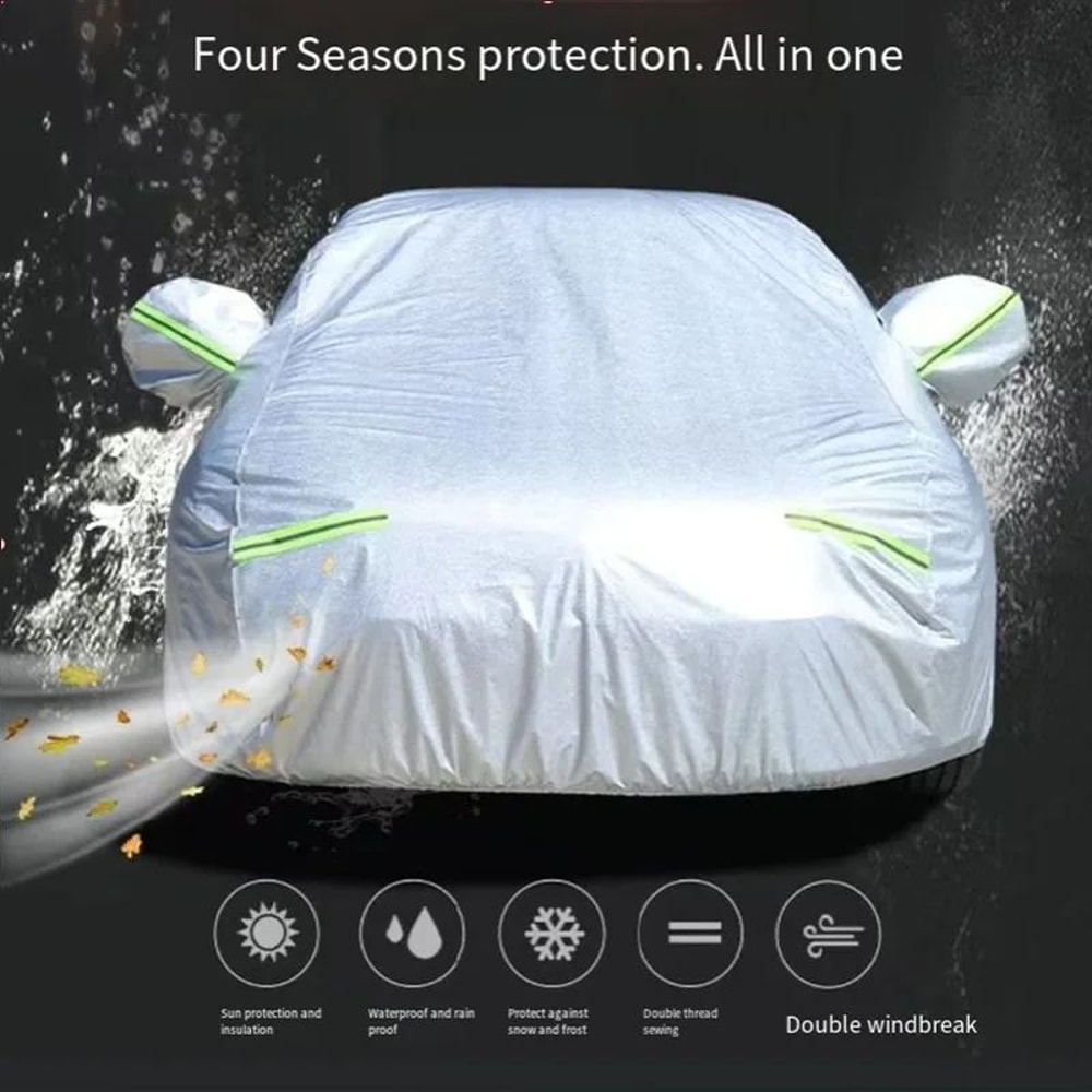 Waterproof Car Cover For BMW 7 Series Full Protection Outdoor Cover 11