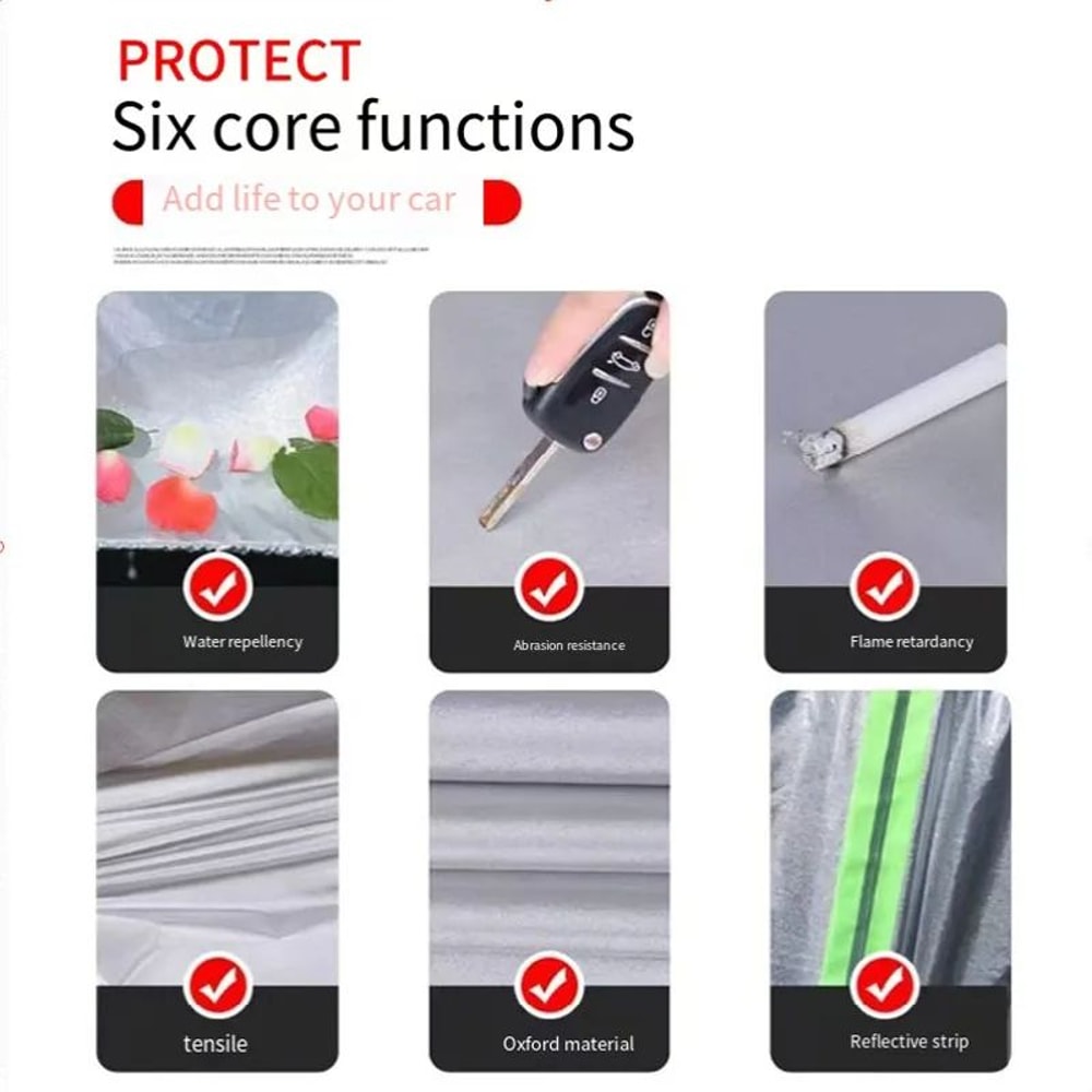 Waterproof Car Cover For BMW 7 Series Full Protection Outdoor Cover 12