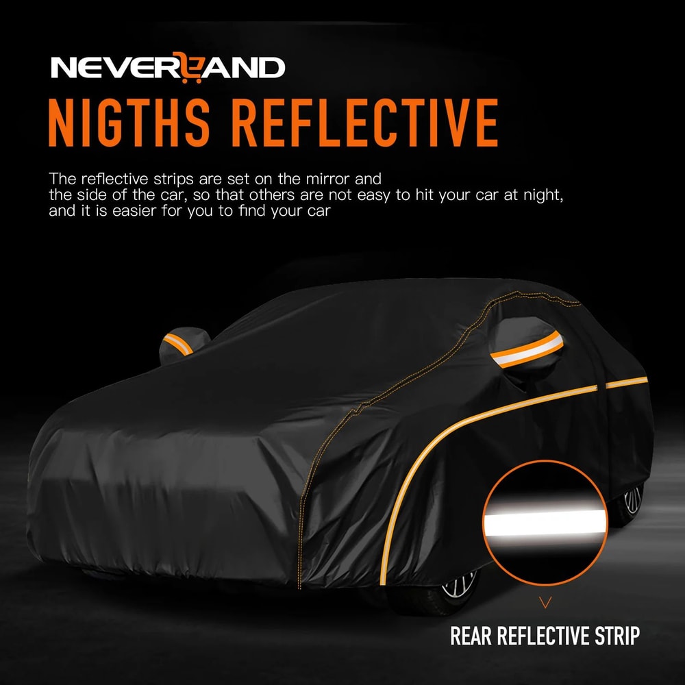 Waterproof 210D Car Cover For BMW 325i 328i Outdoor All Weather Protection 1