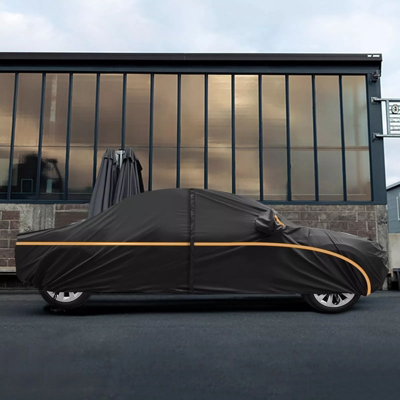 Waterproof 210D Car Cover For BMW 325i 328i Outdoor All Weather Protection 11