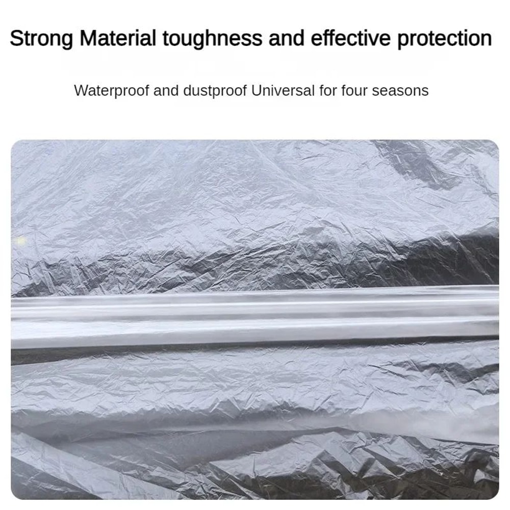 Disposable Transparent Car Cover PE Film Rain And Dust Protection 5