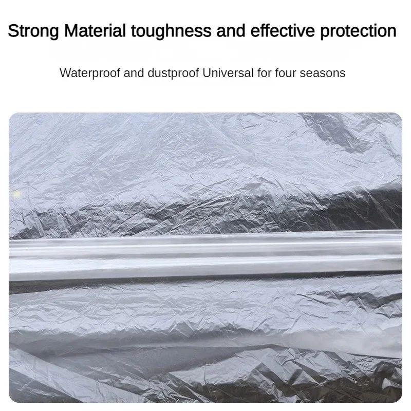Disposable Transparent Car Cover PE Film Rain And Dust Protection 5
