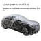 Disposable Transparent Car Cover PE Film Rain And Dust Protection 11