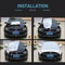 Universal Half Car Cover Waterproof Oxford UV Dust Snow Protection 3