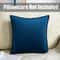 Super Soft Velvet Cushion Cover Solid Color Decorative Pillow Cover 6