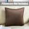 Super Soft Velvet Cushion Cover Solid Color Decorative Pillow Cover 12