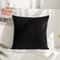 Gray Velvet Cushion Cover Soft Decorative Sofa Pillow Cover 8