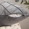Dark Gray Velvet Plaid Cushion Cover Nordic Sofa Decorative Pillowcase 1