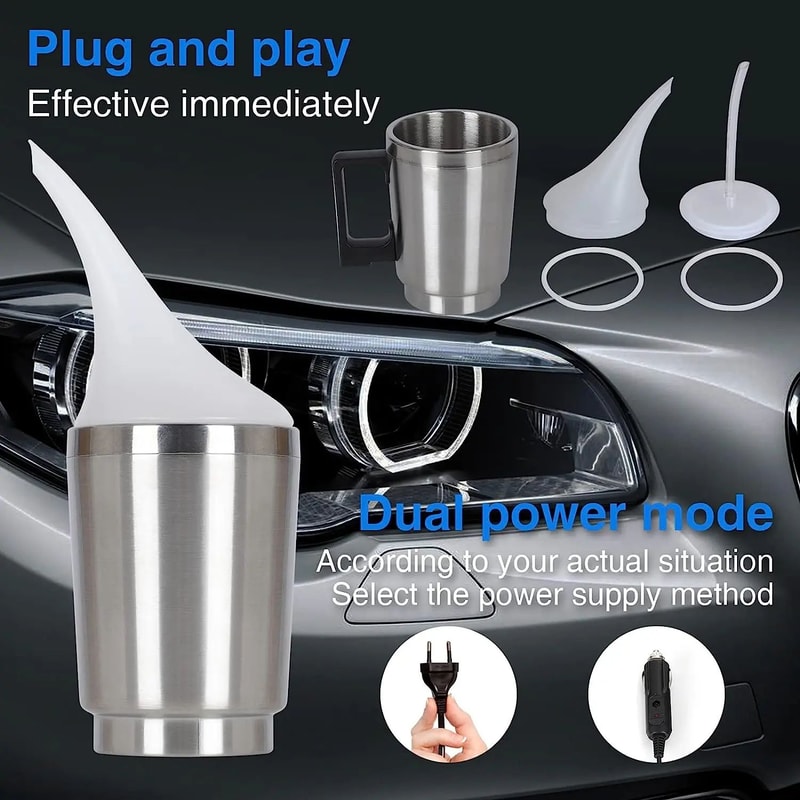 Car Headlight Restoration Kit With Heating Cup Headlamp Polish Tool 4