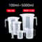 Clear Graduated Plastic Measuring Cup With Lid Large Mixing Beaker 0