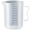 Clear Graduated Plastic Measuring Cup With Lid Large Mixing Beaker 8