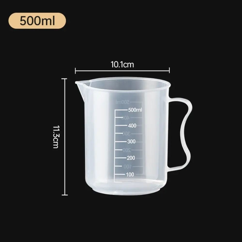 Clear Graduated Plastic Measuring Cup With Lid Large Mixing Beaker 11