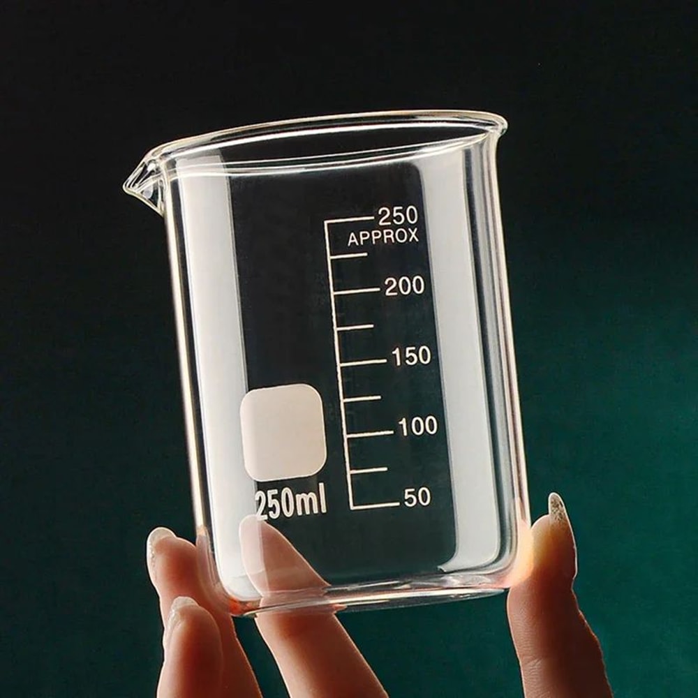 High Borosilicate Glass Measuring Cup Transparent Beaker 501000ml 2