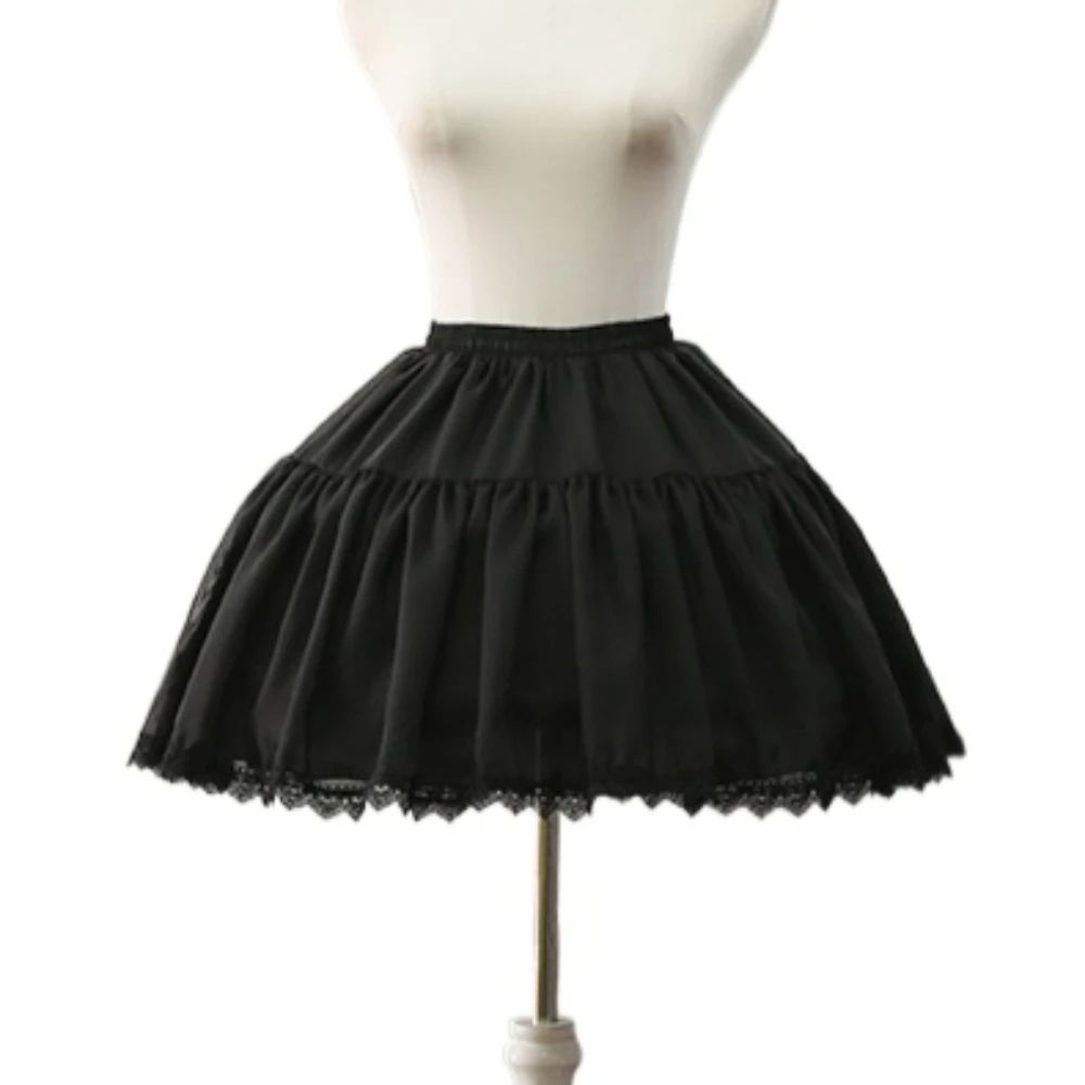 Lolita Chiffon Petticoat Crinoline Underskirt For Cosplay And Ball Gown 3