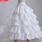 Long 4 Hoop Petticoat Crinoline Underskirt For Ball Gown Wedding Dress 0